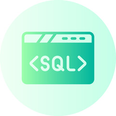 sql gradient icon