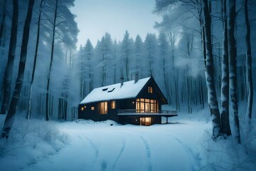 house in the forest