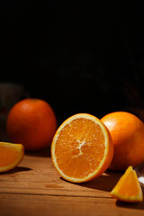 Beautiful images of oranges, vintage style photography, high quality images