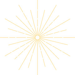 Obraz premium sun burst