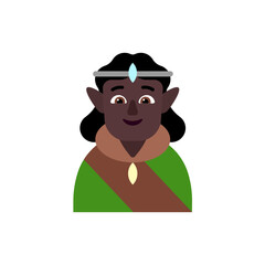 Elf: Dark Skin Tone