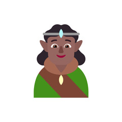 Elf: Medium-Dark Skin Tone