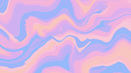Liquid Trippy Pastel Abstract Background Pattern