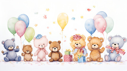 Adorable Birthday Card with Sweet Treats: Celebrate the Day with Fun and Festivity