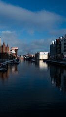 Fototapeta na wymiar Gdańsk city skyline 