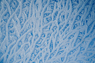 Schöne Eiskristalle