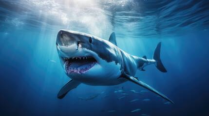 Fototapeta premium Great white shark