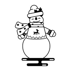 Xmas Snowman 