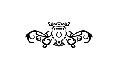 Luxury Classical Retro Logo O