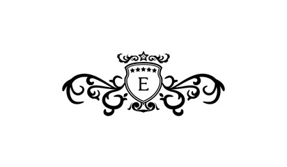 Luxury Classical Retro Logo E