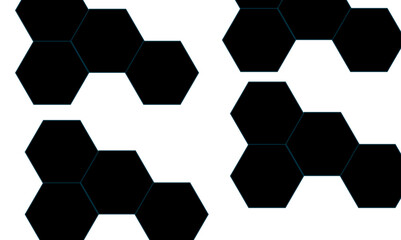 Abstract white hexagonal geometric background with shadow. Luxury White 3D futuristic honeycomb mosaic white background. Abstract white lines background. Vector Illustration.