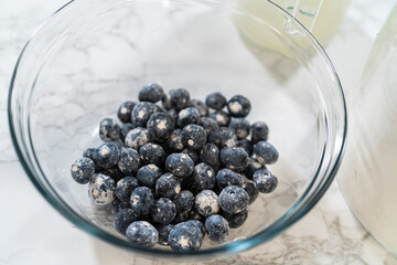 Crafting Lemon, Blueberry, and Vanilla Bundt Cakes