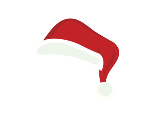 Santa Claus red hat isolated or transparent png.vector eps ai.
