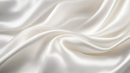 white silk fabric background