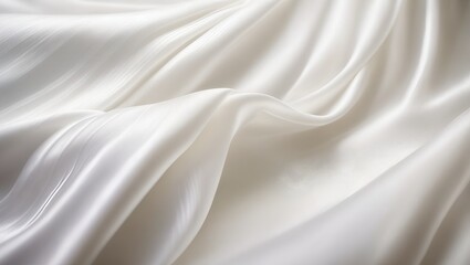white silk background
