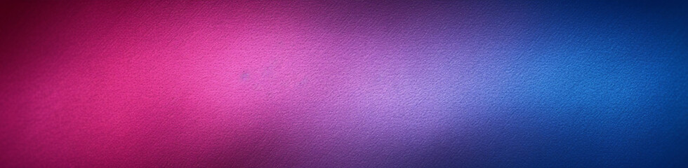 Bannière horizontale pour conception et création graphique. Dégradé. Bleu, rose, violet, mauve. - obrazy, fototapety, plakaty