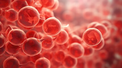 Blood cells - obrazy, fototapety, plakaty
