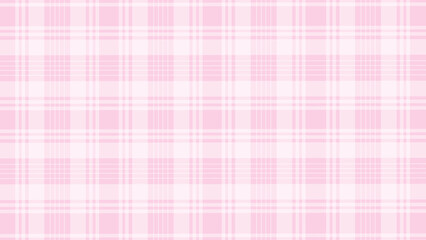Pink and white  plaid texture as a background	