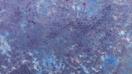 A steel plate that is being rusted and corroded