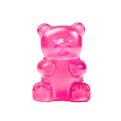 Gummy bear on isolated background © Porechenskaya