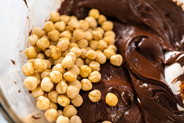 Chocolate hazelnut fudge