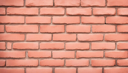 Brick wall peach fuzz color background