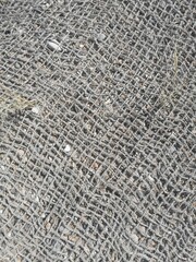 Altes Fischernetz - Hintergrund