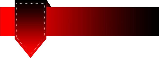 Red Gradation Letter Head