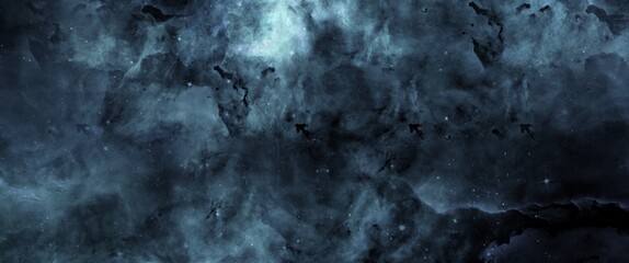 dark blue water smoke Abstract gritty and blank burnished fogy blue grunge background texture, Old and granulated blue paper, inflated blue smoke, blue background dry sky	 - obrazy, fototapety, plakaty