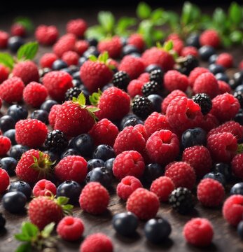 Berries, frambuesa 