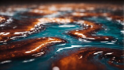 Close-Up Shot of Crystal Clear Water