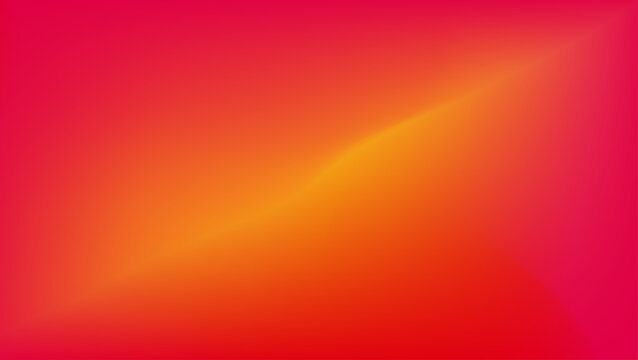 Fototapeta Gradient red background with yellow lines. Modern wallpaper. Editable blur background vector.