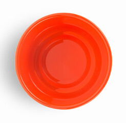 empty bowl isolated on white background