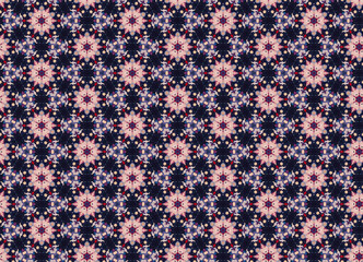 Boho style abstract seamless pattern for textiles, papers, and other surfaces.