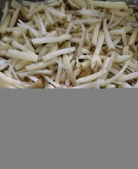 Finely chopped potato