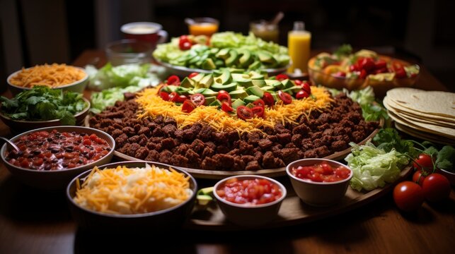 Mexican Food Many Dishes Cuisine , Background Images , Hd Wallpapers