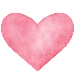 red heart on white background
