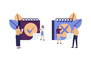 filling completed not completed, marking important dates and tasks, team thinking and brainstorming, company information analytics