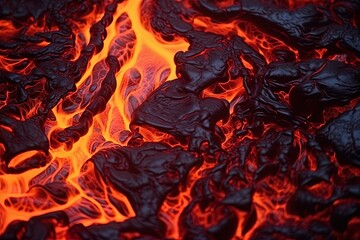 red lava texture background.