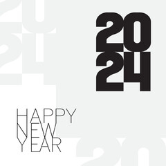 2024 new year greeting card