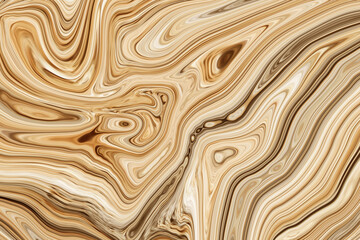 abstract brown marble illustration background, liquid ink surface wave design backdrop wallpaper.