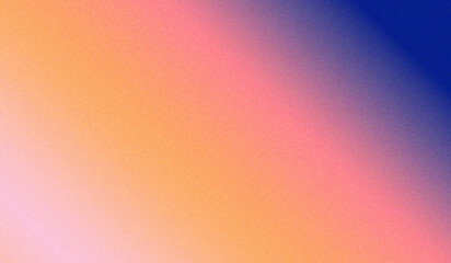 Abstract colorful background with gradient background with strong noise effect. Color gradient, ombre. waves, a soft transition. blue, pink, peach, beige, amethyst