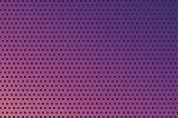 Perforated leather seamless texture with purple gradient colors. Dotted pattern. Vector illustration.
