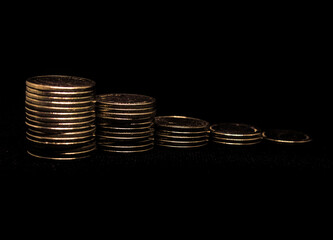 stack of coins