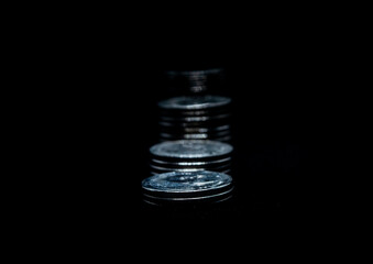 stack of coins