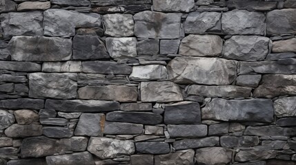 Fototapeta premium stone wall made of old cobblestones.