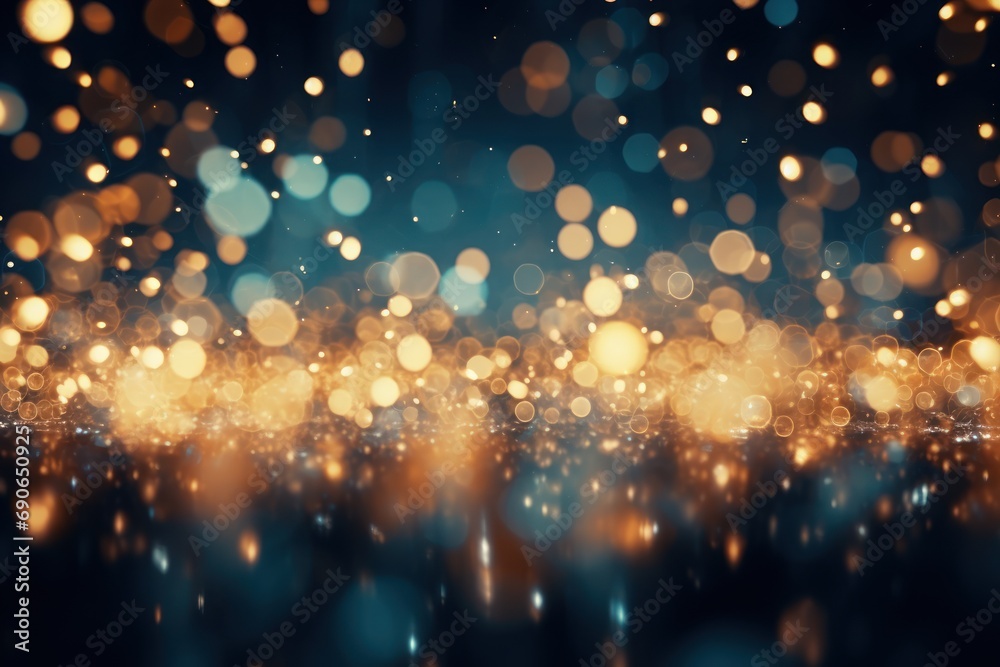 Poster Abstract background of seamlessly repeating particles.