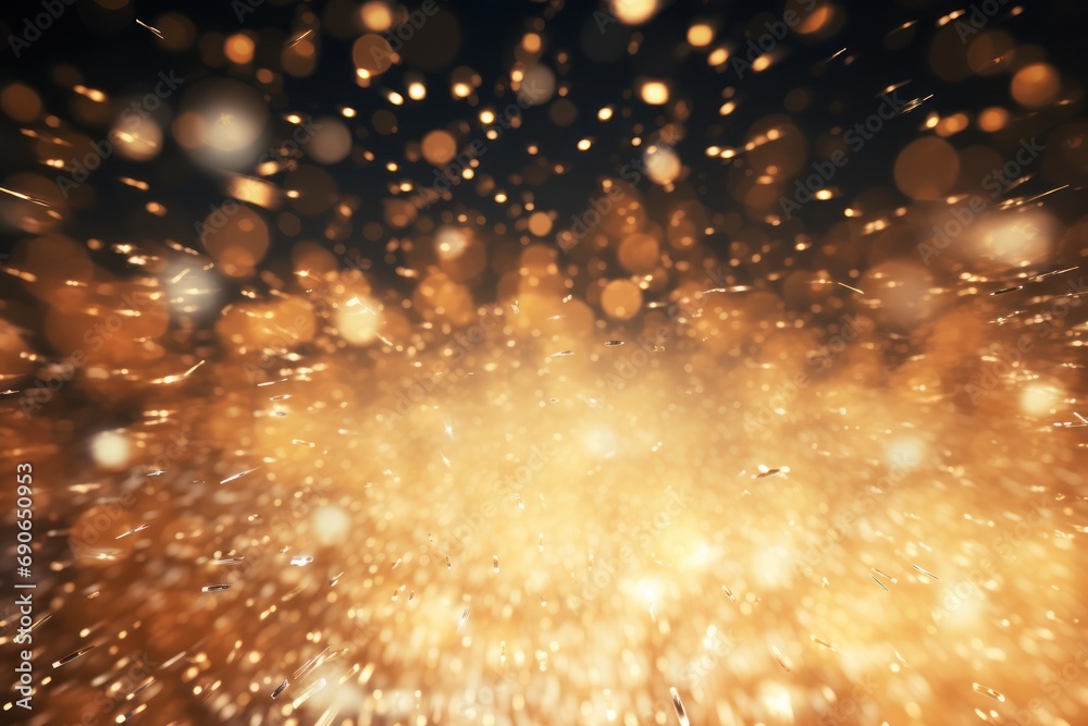 Poster Abstract background of seamlessly repeating particles.