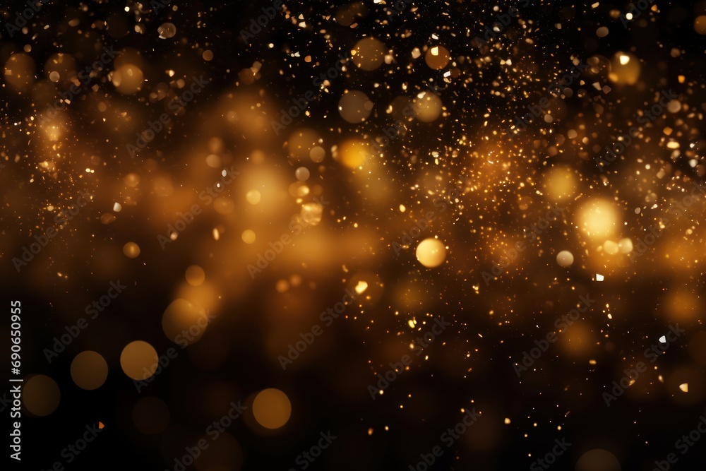 Poster Abstract background of seamlessly repeating particles.