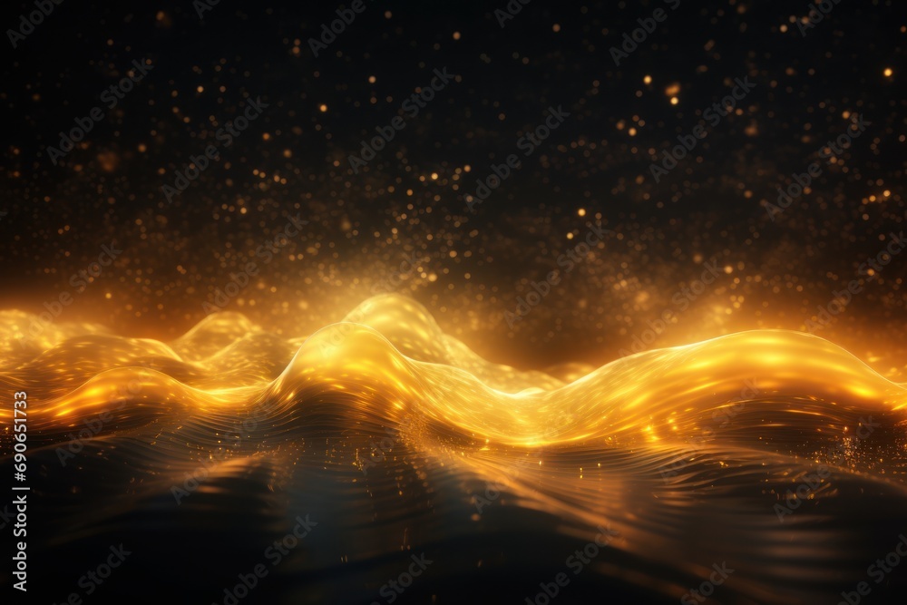 Aufkleber abstract background of seamlessly repeating particles.